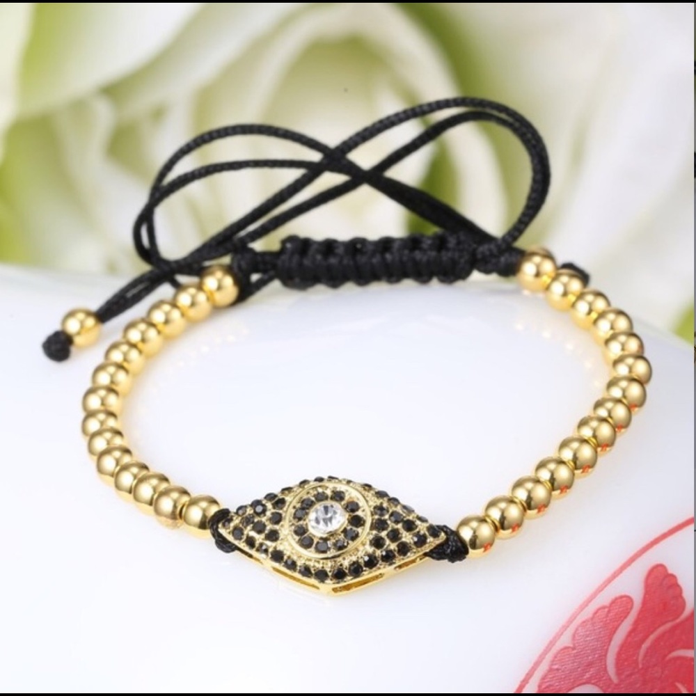Silver evil eye bracelet.Last 1 - Picture 5 of 10